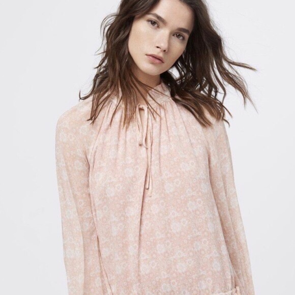 Rebecca mink off Dylan drop waist dress pink small - Picture 3 of 4